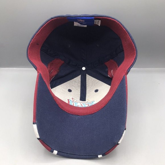 NFL SUPER BOWL XLII 2008 PRE GAME BASEBALL HAT CAP REEBOK Giants Patriots RARE - Picture 6 of 7